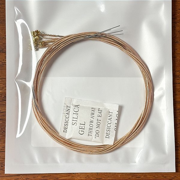 Encordoamento Violão Elixir 012-053 Light Phosphor Bronze Nanoweb 16054-1 - bulk - SEM EMBALAGEM