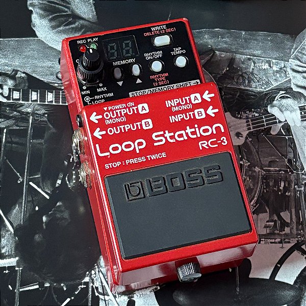 Pedal Boss RC-3 Loop Station - Looper - SEMINOVO
