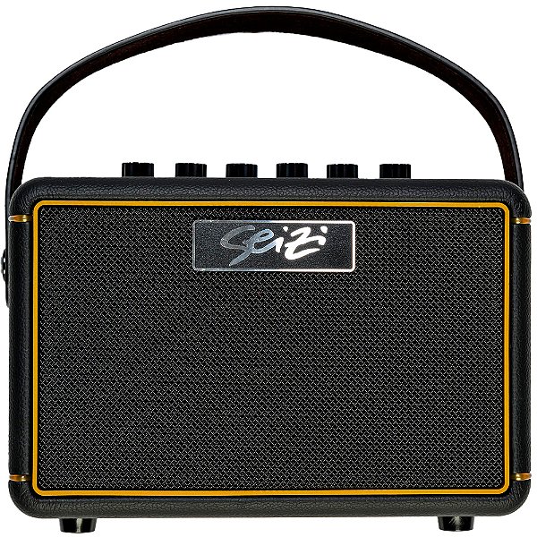 Amplificador Seizi Smart Amp Black - Combo para Guitarra 10W 1x4" c/ efeitos