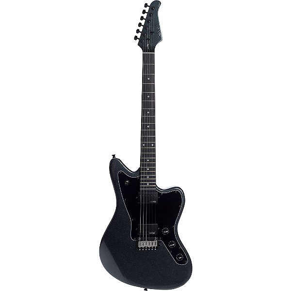 Guitarra Benson Brave Six Jazzmaster HH Charcoal Sparkle c/ Bag