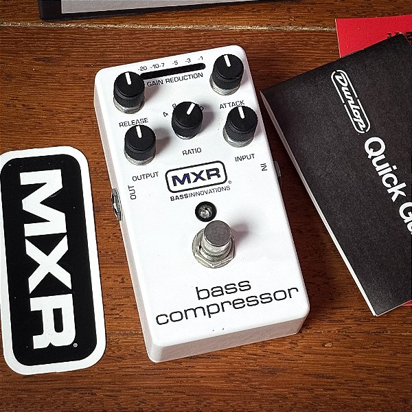 Pedal MXR M101 M87 Bass Compressor - SEMINOVO