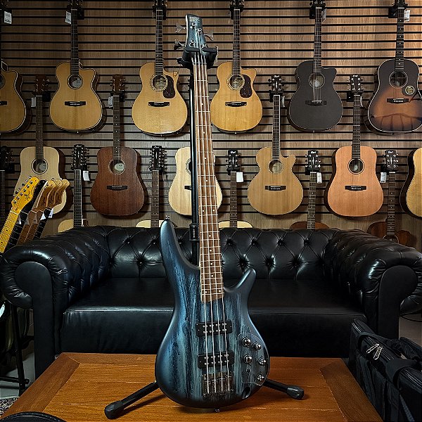 Baixo 4 Cordas Ibanez SR300E-SVM Sky Veil Matte - SR Series - SEMINOVO