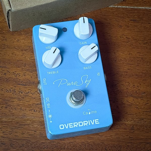 Pedal M-Vave CP-12 Pure Sky Overdrive - SEMINOVO