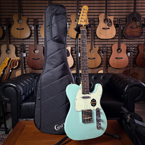 Guitarra Crafter Modern Sera T Ara Green Rosewood c/ bag