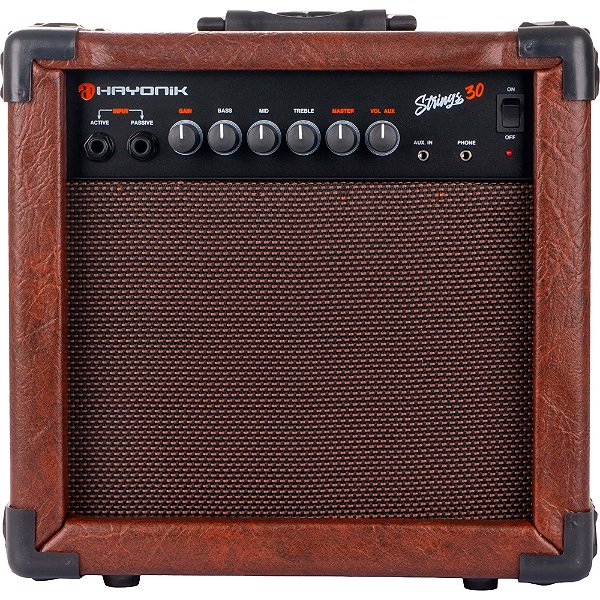 Amplificador Hayonik Strings 30 - Combo para Violão 30W 1x6"