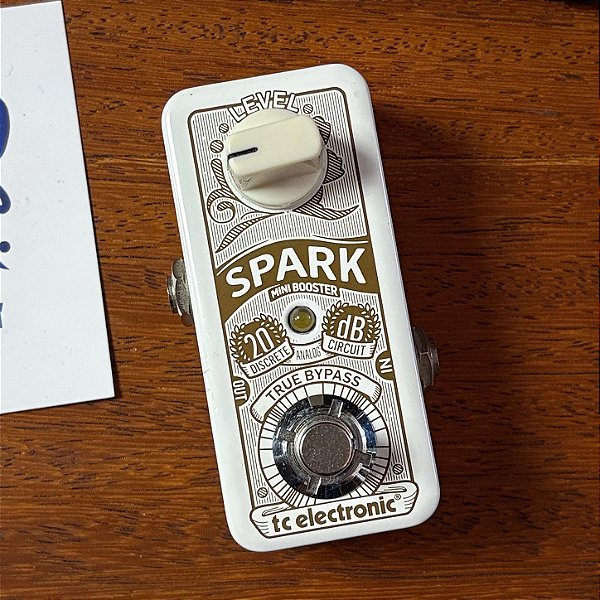 Pedal Tc Electronic Spark Mini Booster - SEMINOVO