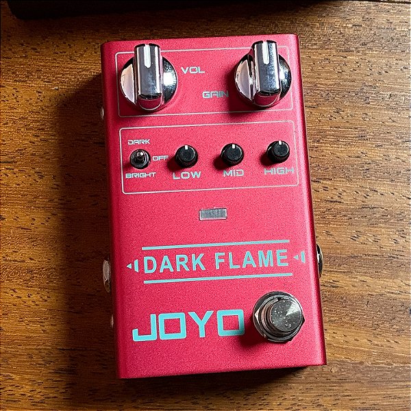 Pedal Joyo Dark Flame Modern Distortion - Revolution Series - SEMINOVO