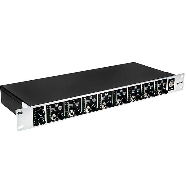 Amplificador para Fones de Ouvido Lexsen LHA8000 - 8 Canais