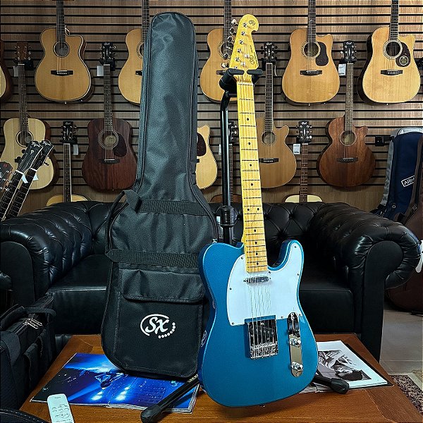 Guitarra SX STL50 Lake Placid Blue Maple c/ Bag - TL