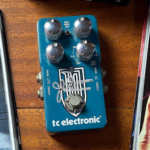 Pedal Afinador Tc Electronic John Petrucci The Dreamscape - chorus flanger vibrato - SEMINOVO