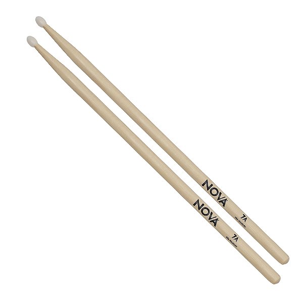 Baqueta Nova by Vic Firth 7AN - ponta de nylon - par