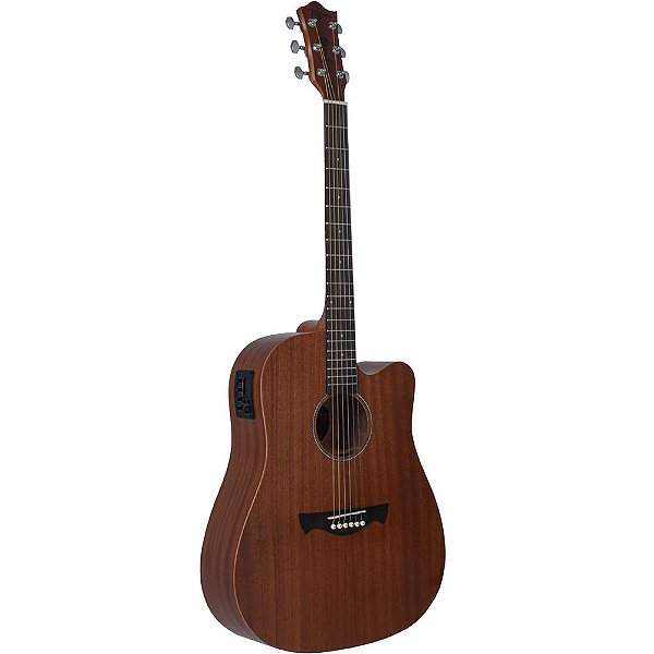 Violão Tagima Kansas Mahogany Eq Folk Cutaway Eletroacústico