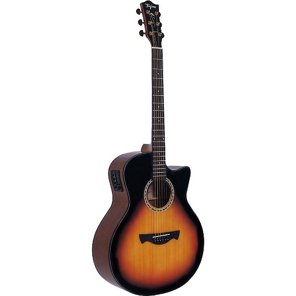 Violão Tagima California Sunburst Medium Jumbo Cutaway Eletroacústico