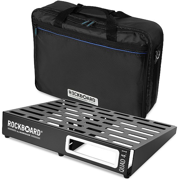Pedalboard Rockboard QUAD 4.1 46 x 33 cm com Bag - RBO B 4.1 QUAD B