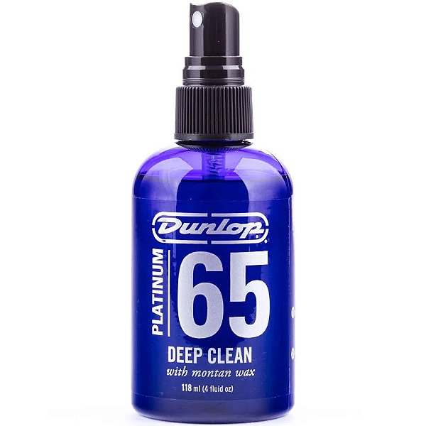 Limpador Profundo Dunlop Platinum 65 para Guitarra e Baixo 118ml P65DC4