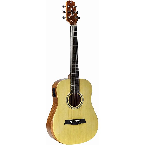 Violão Seizi Baby Neo Tokyo Natural Satin Com Bag