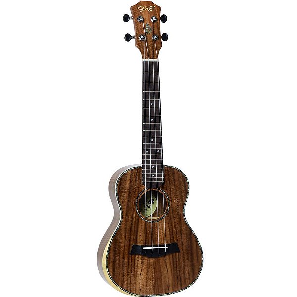 Ukulele Seizi Bora-Bora Plus Concert Acústico Koa com Bag