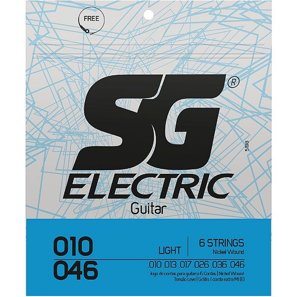 Encordoamento Guitarra SG 010-046 Light - 5198