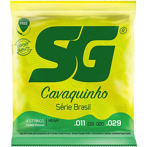 Encordoamento Cavaquinho SG Níquel Tensão Alta com bolinha - 5131