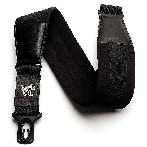 Correia Ernie Ball 4146 Polylock Wide 3" Neoprene Comfort Strap Preta