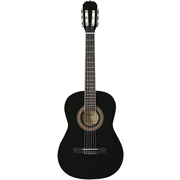 Violão Infantil Winner Junior 36 Nylon Preto Acústico