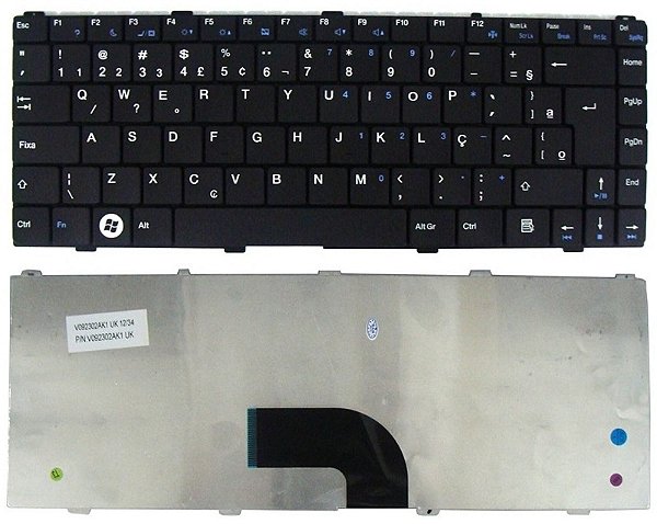 Teclado Notebook Ibyte Active 7 Chbr-30095uk-339 Pk15074551 (SKU: T2539)
