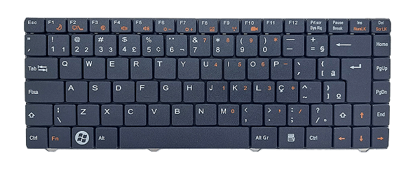 Teclado para Notebook Semp Toshiba Part Number MP-07G38PA-3606 | Preto Com Ç