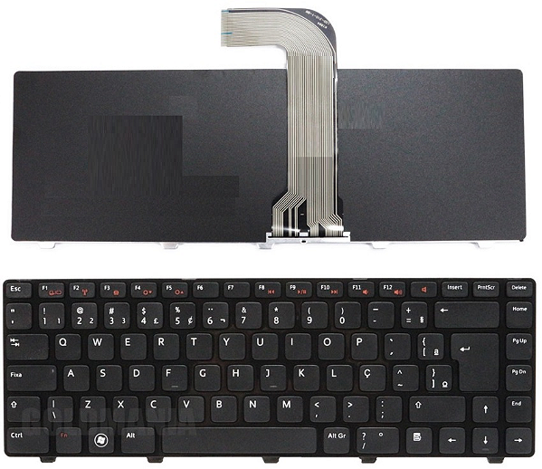Teclado Compatível Com Dell Inspiron N4050 preto Br (SKU: T2561)