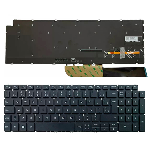 Teclado Para Dell 15 3501 P90f P90f002 3502 P90f003 Abnt2 Br