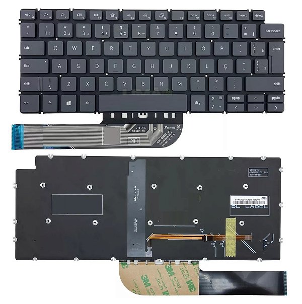 Teclado Notebook Dell Latitude 3301 3410 Retroiluminado (SKU: T2712)