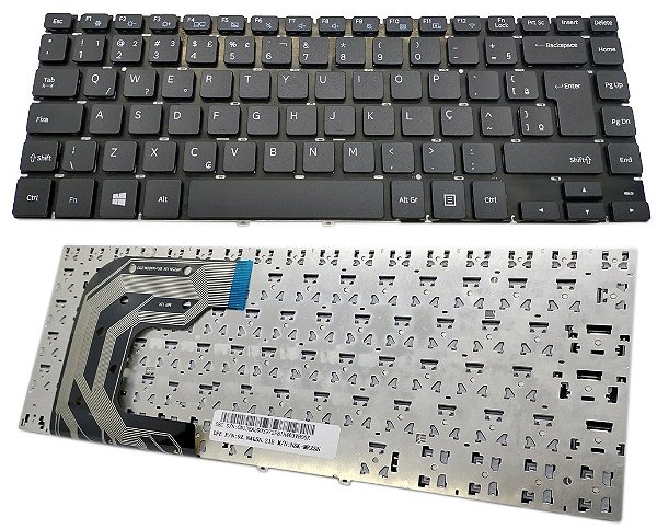 Teclado Para Samsung Essentials E22 Np370e4j-bw2br Br Com Ç (SKU: T2781