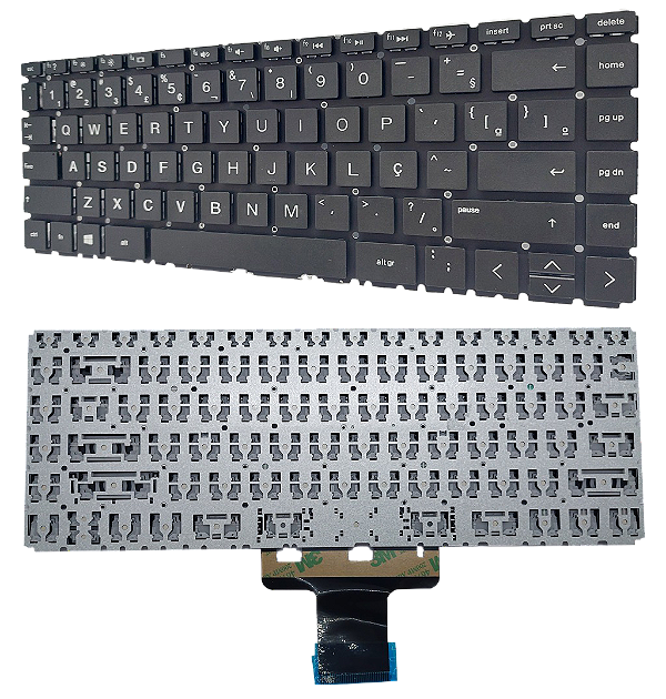 Teclado Compatível Com Notebook Hp 14-ck-14-cd 14-cm (SKU: T2788)