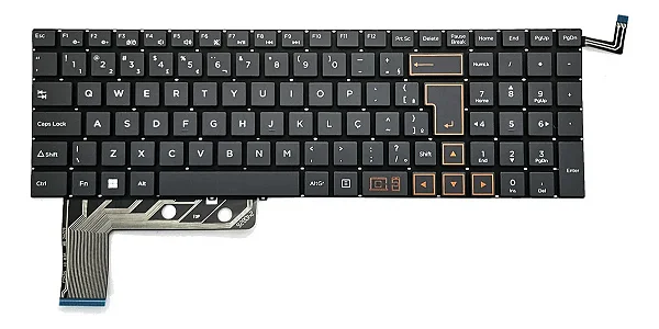 TECLADO PARA NOTEBOOK POSITIVO VISION C15 C4128A-15 C4128A-C15 (SKU: T4543)