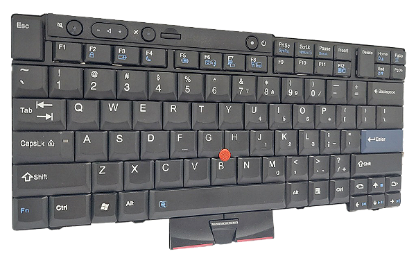 TECLADO PARA NOTEBOOK IBM LENOVO THINKPAD T410 T420 - PRETO US (SKU: T2581)