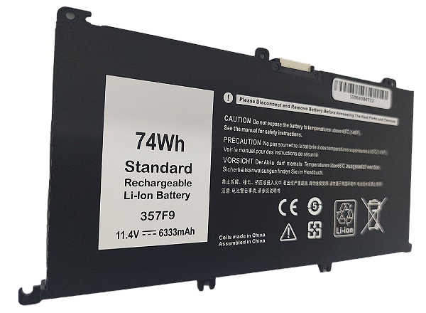 Bateria para notebook DELL 357F9 0GFJ6, DELL INSPIRON 7000 Dump 15 7557 7559 - 11.4V 74Wh - DL7557JH