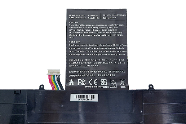 Bateria para notebook ACER AP11D3F - ACER ASPIRE S3 SERIES - 11.1V 3000mAh - ARS3APJM