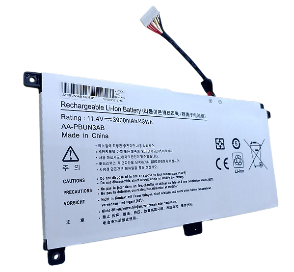Bateria para notebook SAMSUNG NP300E5M AAPBUN3AB - 11.1V 3900mAh 43Wh (SKU: 2093)