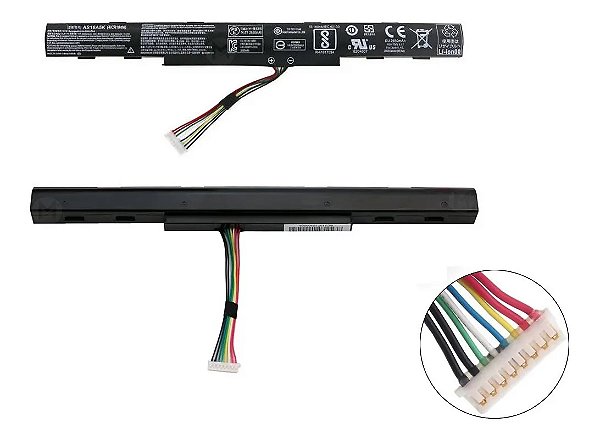 Bateria para notebook para ACER AS16A5K AS16A7K E5-475G 523G 14.8V 2650mAh 573G - AR523GL7 (SKU: 3097)