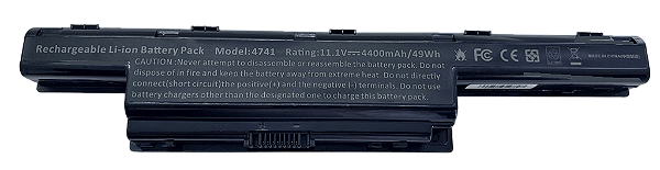 Bateria para notebook Acer 11.1V / 4400mAh - AS10D41 5741 TravelMate 8572 8472 - AR5741LH (SKU: 3037)