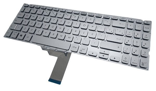 TECLADO PARA NOTEBOOK ASUS VIVOBOOK P1504 X512DA - PRATA BR