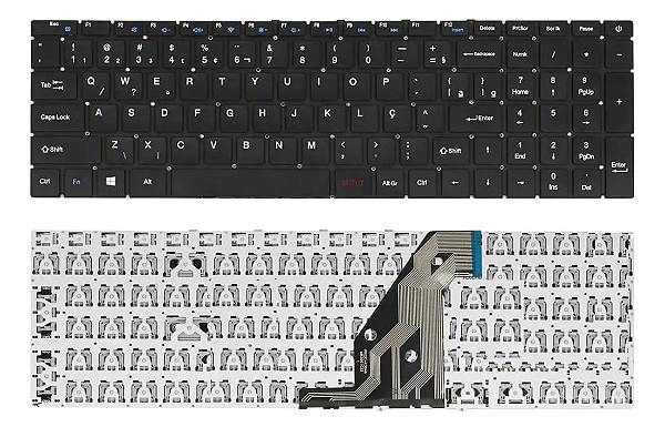 TECLADO PARA NOTEBOOK PRESARIO CQ29 CQ-29 EVC156-2 - PRETO BR