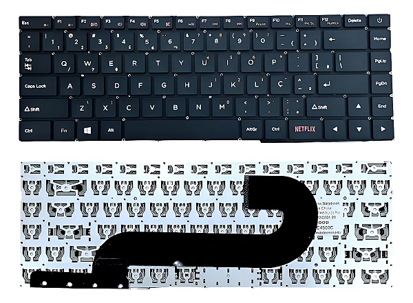 TECLADO PARA NOTEBOOK POSITIVO MOTION C4500C C41TCi SZDY-315 - PRETO BR