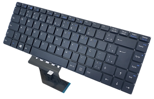 TECLADO PARA NOTEBOOK VAIO FE14 VJFE41F11X DOK-V6399A - PRETO BR