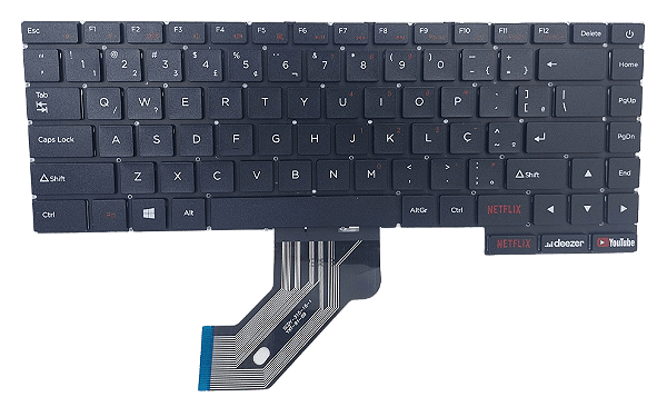 TECLADO PARA NOTEBOOK POSITIVO MOTION i34128B - PRETO BR