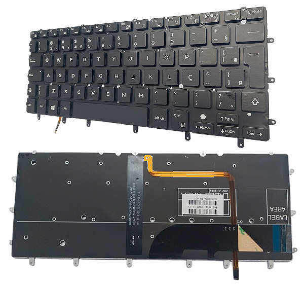 TECLADO PARA NOTEBOOK DELL 13-7000 P57G 15-7547 - RETROILUMINADO