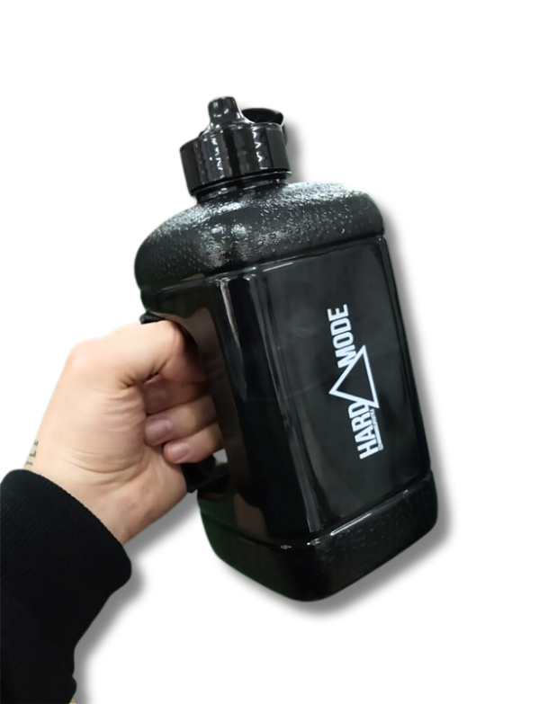 Galão 1,5L Hard Mode Pyramid Preto
