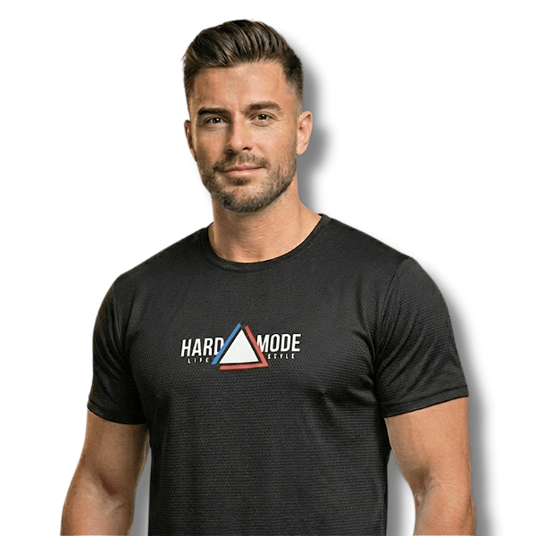 T-Shirt Dryfit Hard Mode Pyramid Preta