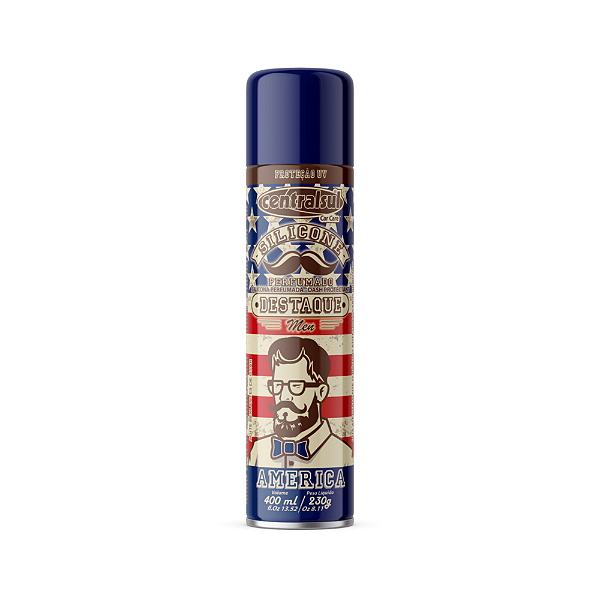 Silicone Aerossol America 400ml Centralsul