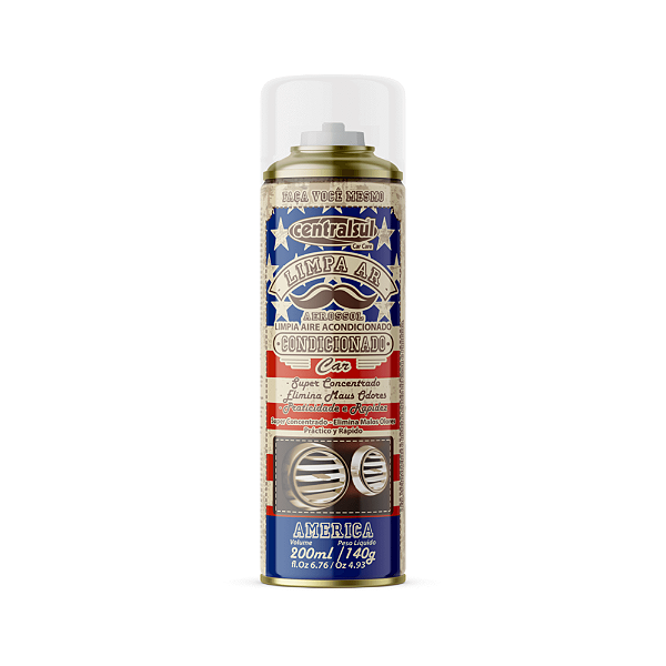Limpa Ar Condicionado America 200ml - CENTRALSUL