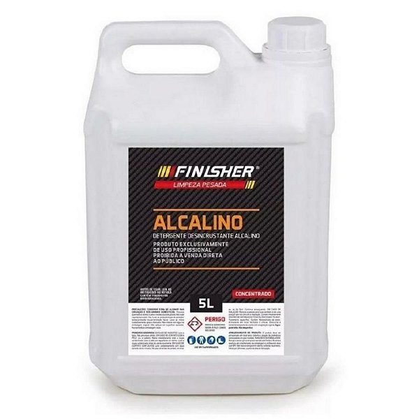 LP Limpeza Pesada Alcalino Desincrustante 5L Finisher
